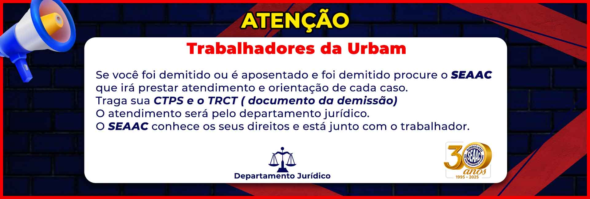 Banner Comunicado Urbam Outubro