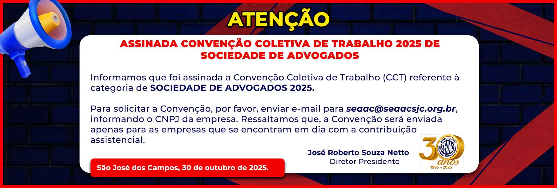 banner CCT SOCIEDADE DE ADVOGADOS 2025
