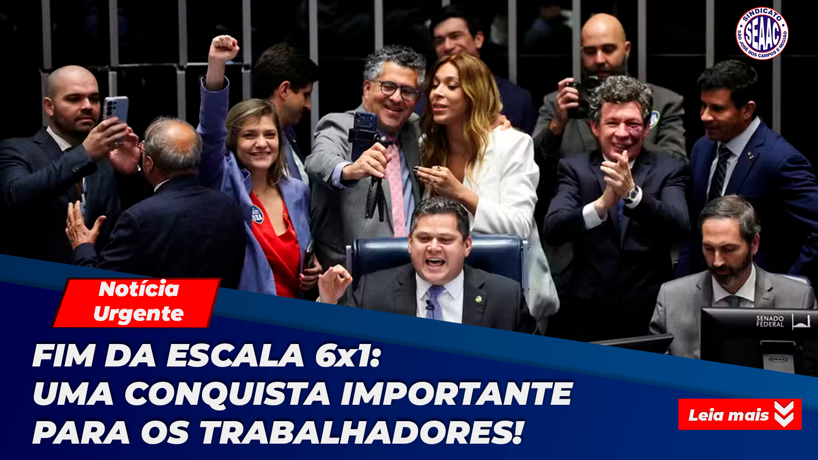 Fim da escala 6×1: Senado aprova redução da jornada de trabalho e garante dois dias de descanso semanal